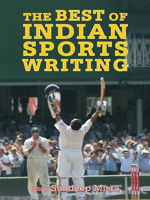 cover image of The Best of Indian Sports Writing